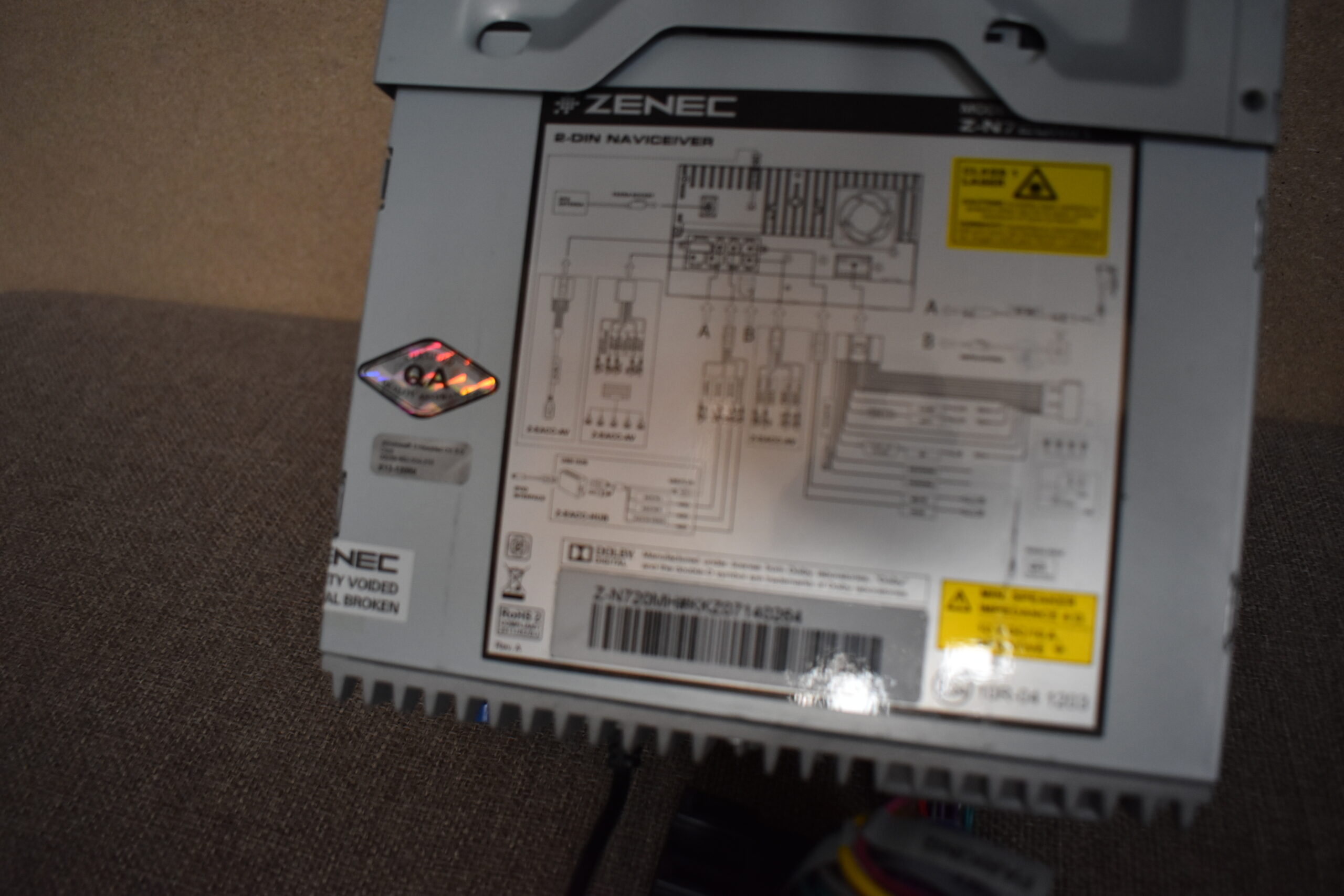 Zenec 2-DIN Naviceiver Z-N720