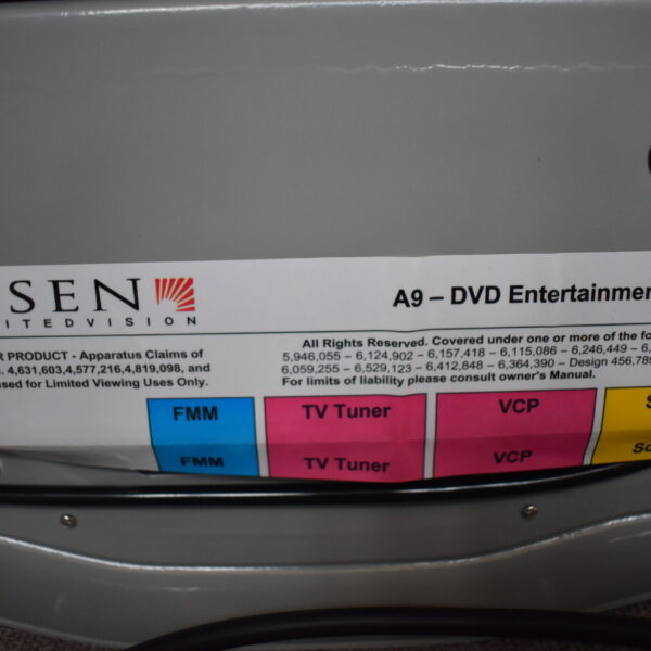 Rosen Entertainment Systems A9 DVD Player