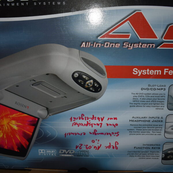 Rosen Entertainment Systems A9 DVD Player