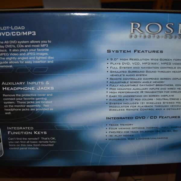 Rosen Entertainment Systems A9 DVD Player