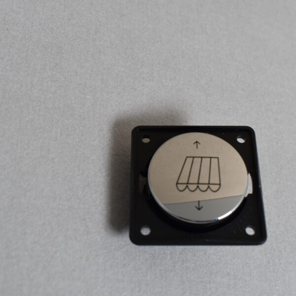 Berker Markisen Wippschalter Silber glänzend