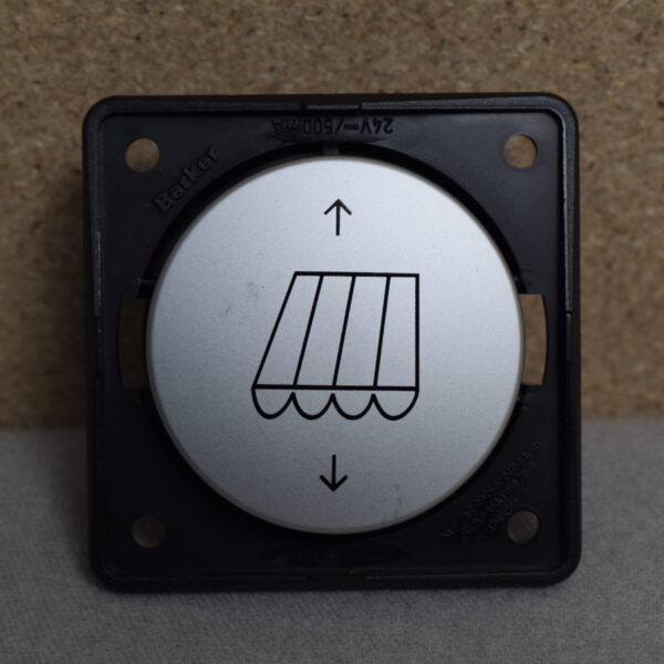 Berker Markisen Wippschalter Silber matt