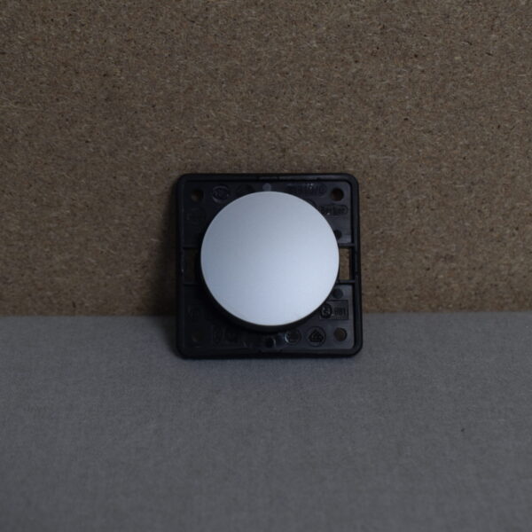 Berker Wippschalter ohne Symbol 21563 Silber matt