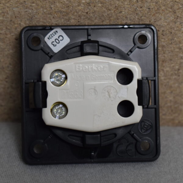 Berker Wippschalter ohne Symbol 21563 Silber matt