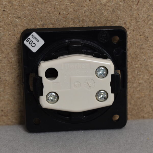 Berker Wippschalter geteilt ohne Symbol 21563 Silber matt