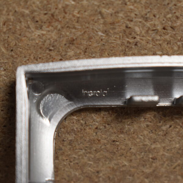 Schalter Abdeckung Inproial Silber matt