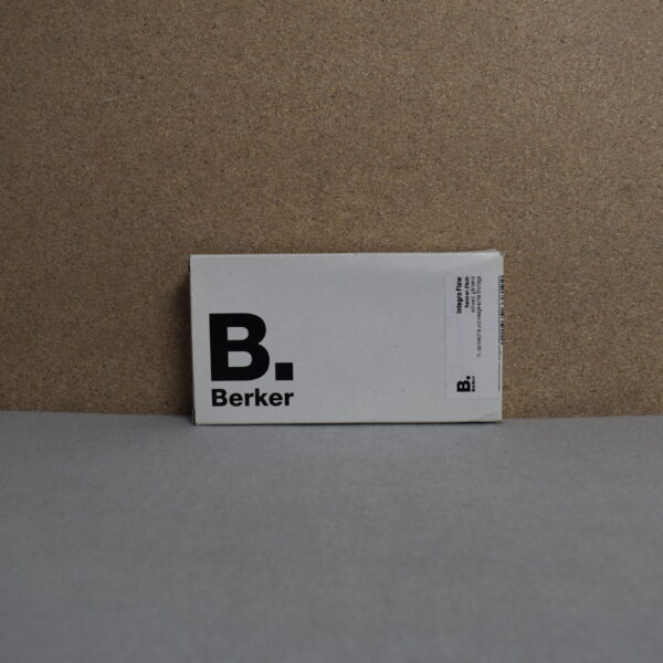 Berker Integro Flow Schalter Abdeckung Rahmen 2fach schwarz glänzend