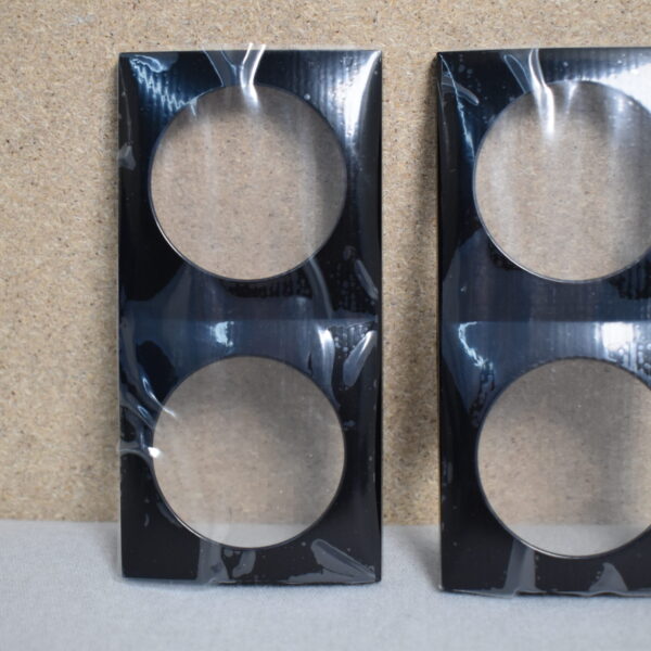 Berker Integro Flow Schalter Abdeckung Rahmen 2fach schwarz glänzend