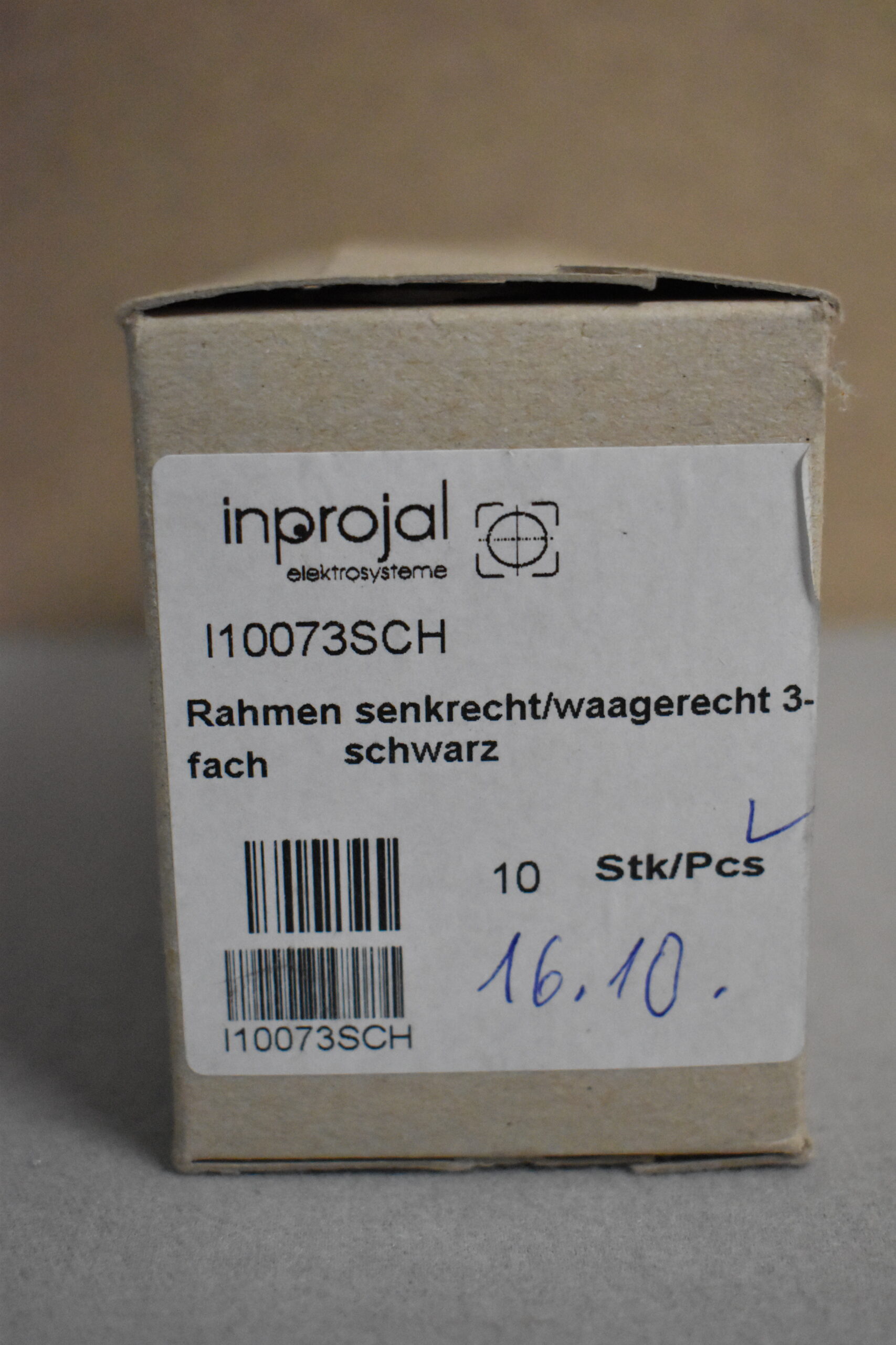 Inprojal Rahmen 3fach schwarz