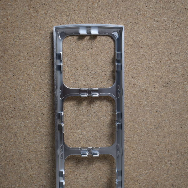 Inprojal Rahmen 3fach Altsilber matt