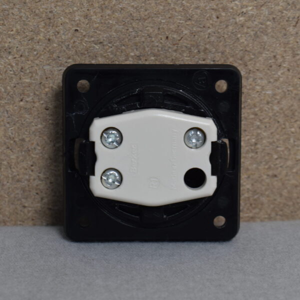 Berker Wippschalter geteilt silber / bronze matt