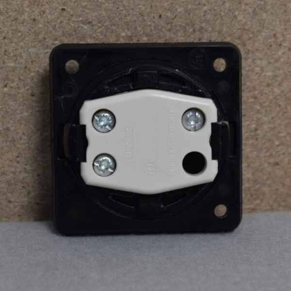 Berker Wippschalter geteilt silber / bronze matt