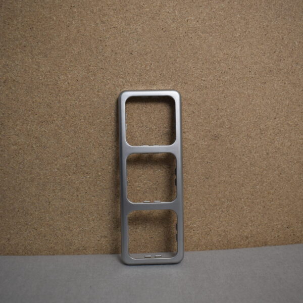 Vedder 3fach Rahmen 10073HG silber matt