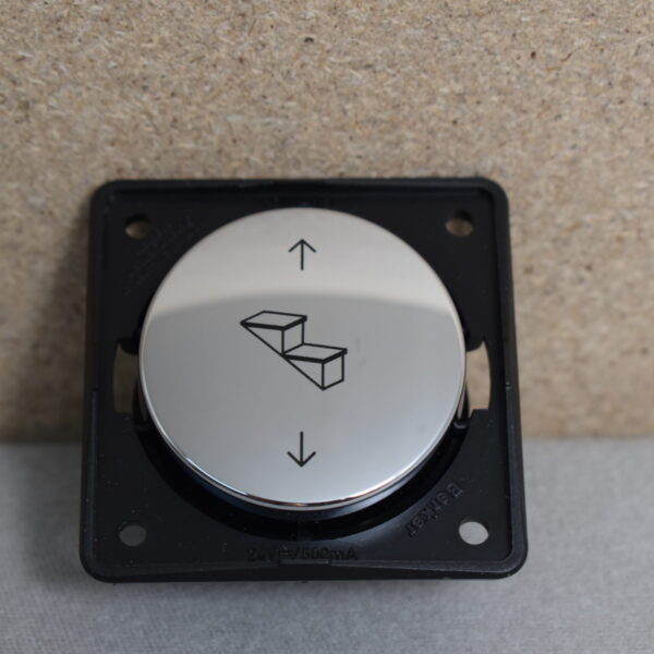 Berker Wippschalter Trittstufe silber glanz