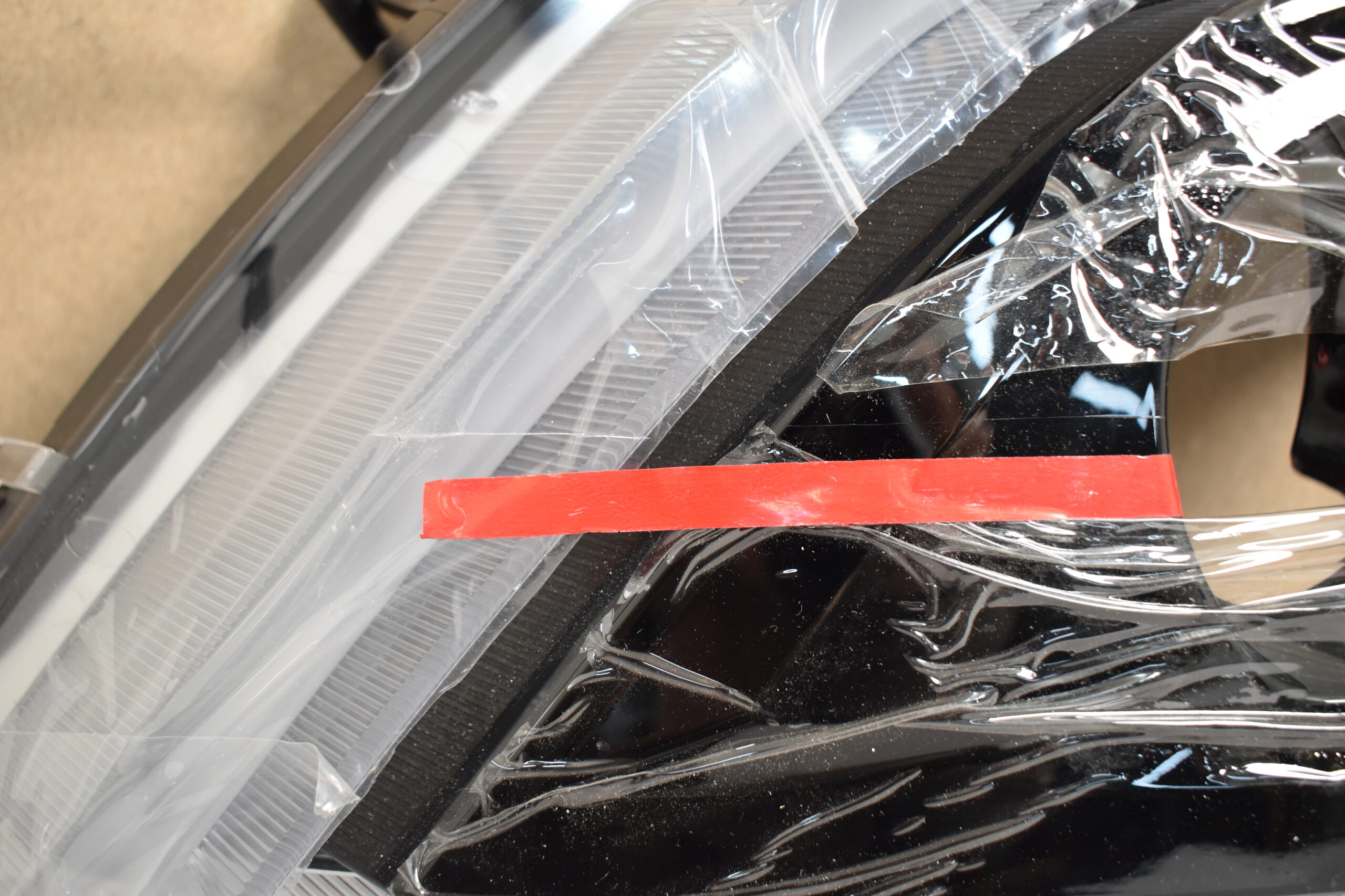 Niesmann + Bischoff I-Smove Scheinwerferblende + LED links