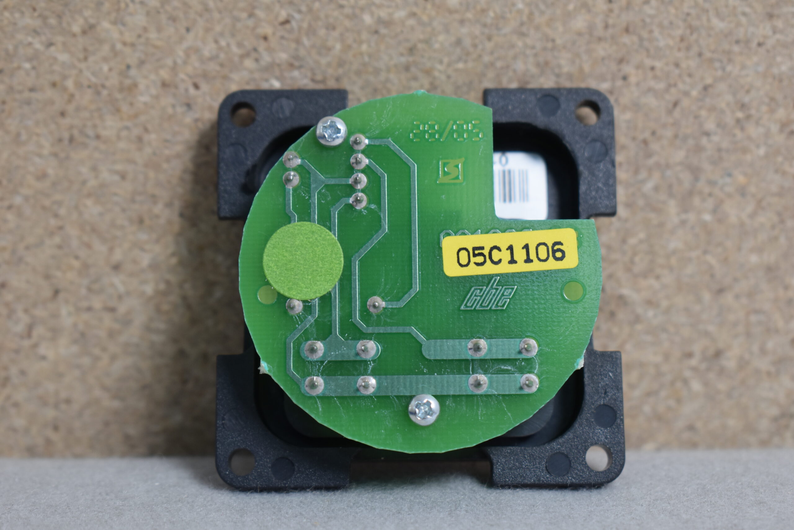 Kippschalter CBE Licht / Musik grau matt