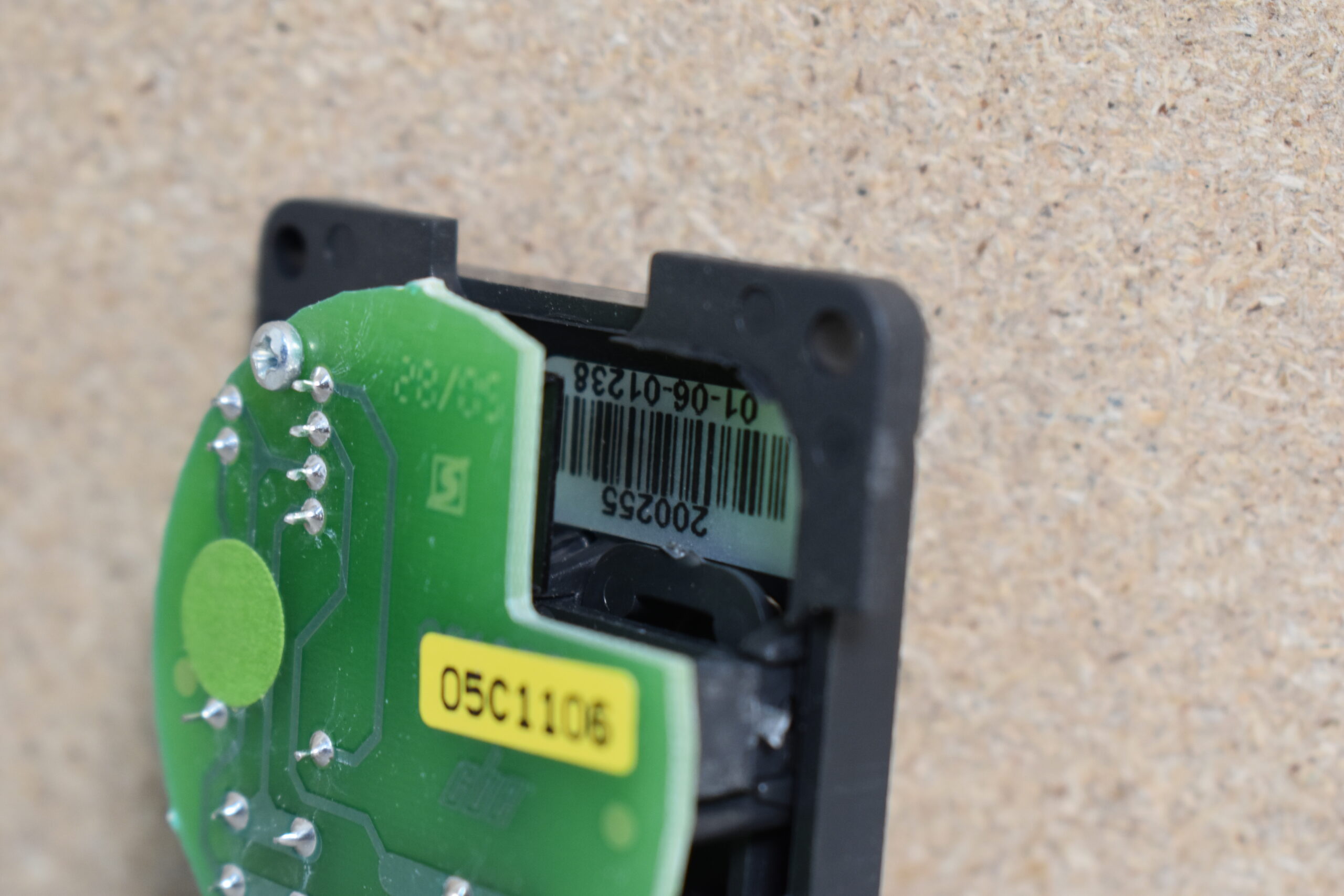 Kippschalter CBE Licht / Musik grau matt