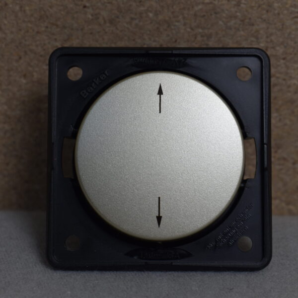 Berker Wippschalter Pfeil hoch / runter bronze