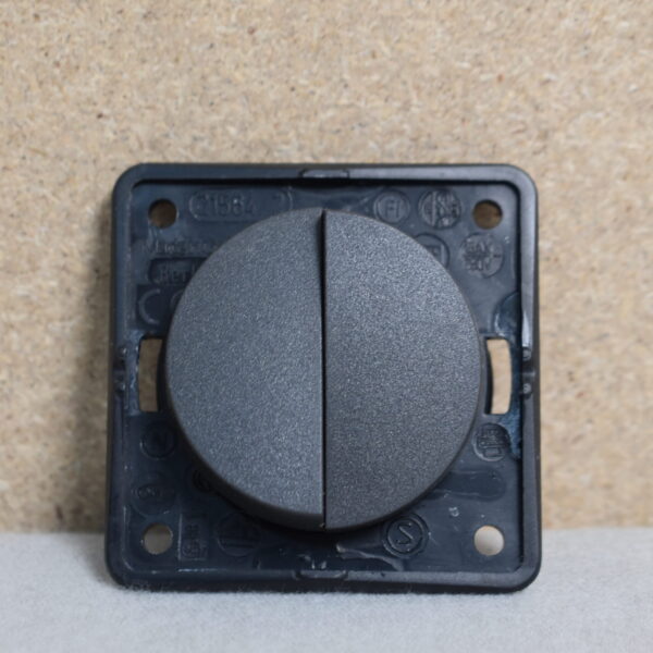 Berker Kippschalter 21564/2 schwarz