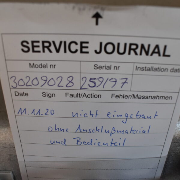 Alde Heizung Compact 3020 Modell: 30209028