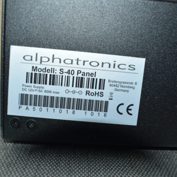 Alphatronics TV Modell: S-40 Panel 40