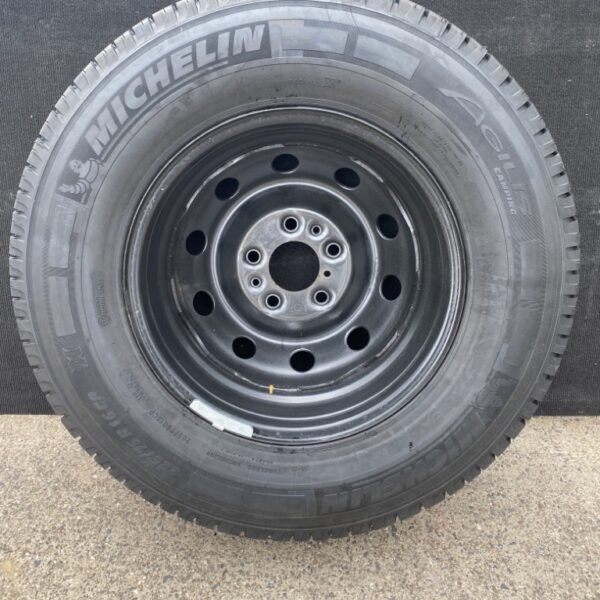 Michelin Agilis Camping Komplettrad , 225/75 R16 CP 116 Q, M+S ET 68 Fiat Ducato