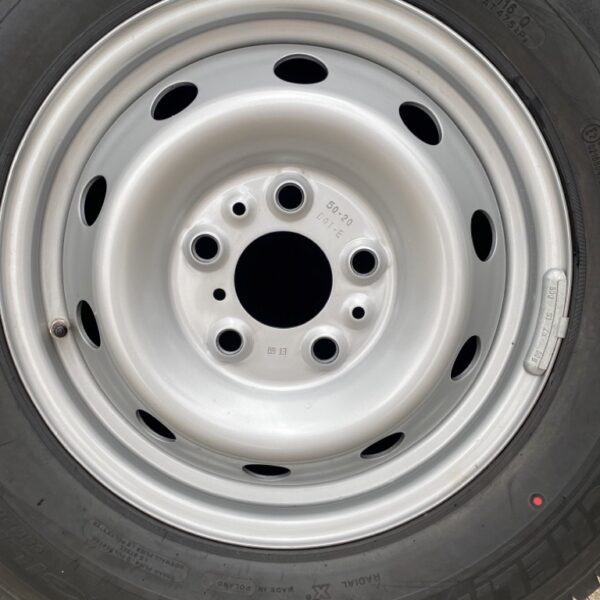 Michelin Agilis Camping Komplettrad , 225/75 R16 CP 116 Q, M+S ET 68 Fiat Ducato