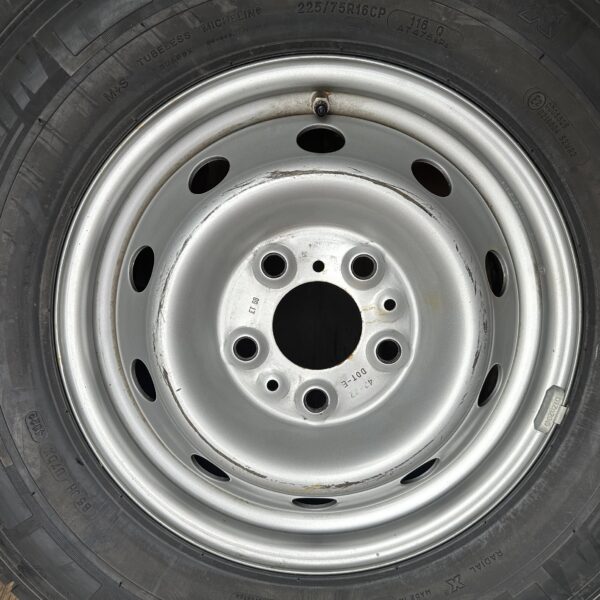 4 x Michelin Agilis Camping Komplettrad 225/75 R16 CP 116 Q M+S Allwetterreifen DOT 2022