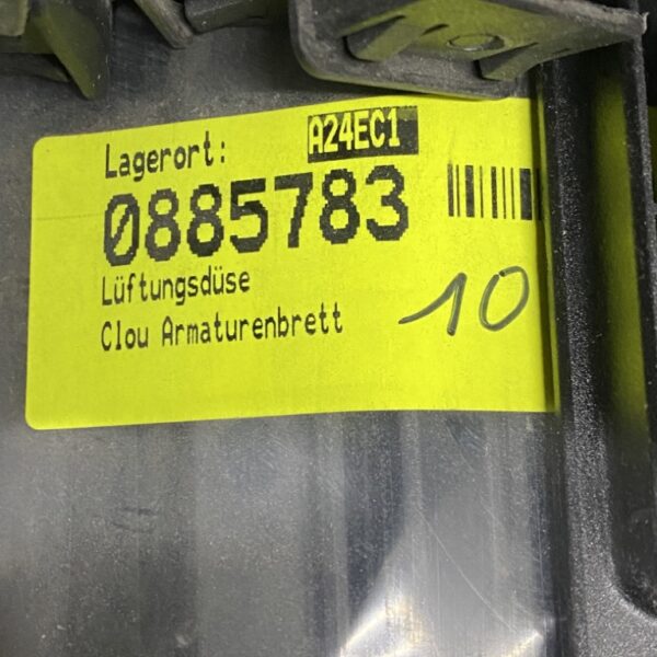 Original Clou Liner Lüftungsdüse Armaturenbrett Niesmann + Bischoff 24 x 2,5 cm Neu