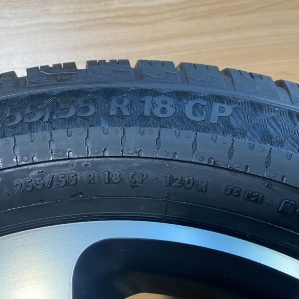 2 x Continental 255/55 R18CP M+S Reifen Komplettrad mit Alufelge Niesmann + Bischoff