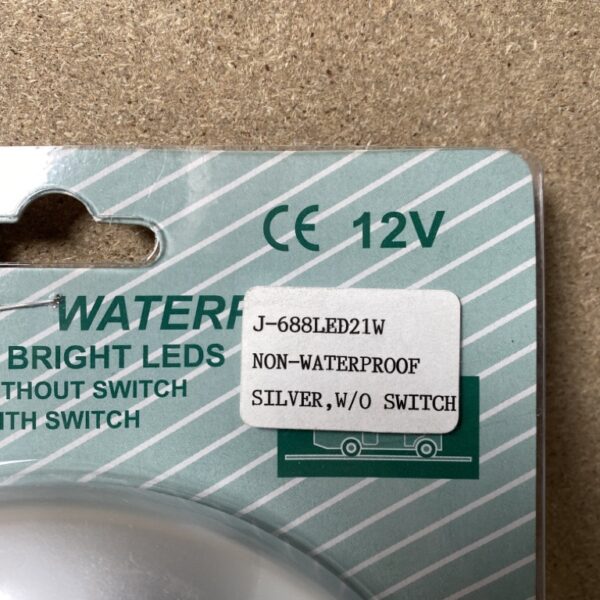 Alternative view of Outdoor Leisure Dome Light LED Lampe silber