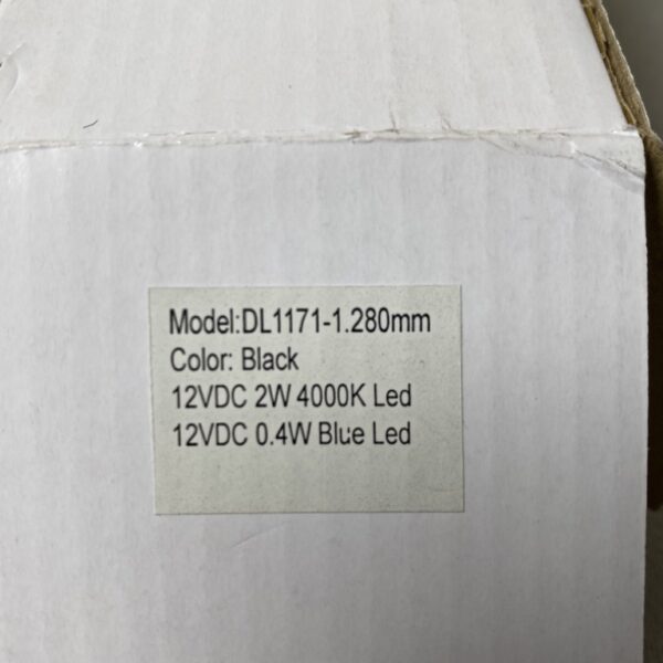 Schwanenhalslampe / Leselampe LED mit USB-Anschluss 28cm Black 12 V