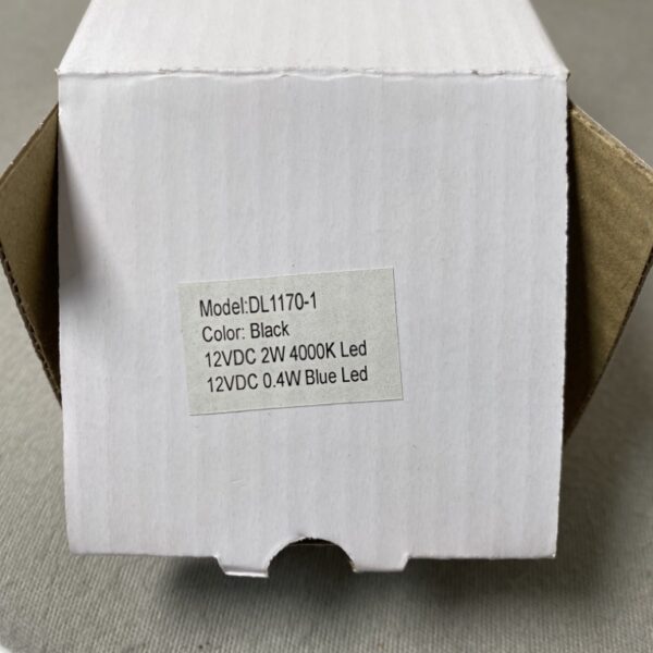 Leselampe LED mit USB-Anschluss 10cm Black 12 V