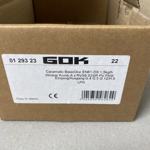 GOK Typ EN61-DS Absperrventil von 2022