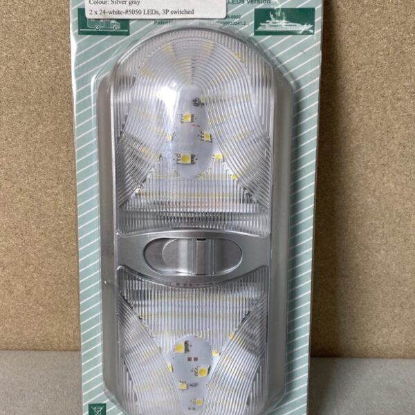 Outdoor Leisure LED Ceiling Lamp Silber / grau 12V