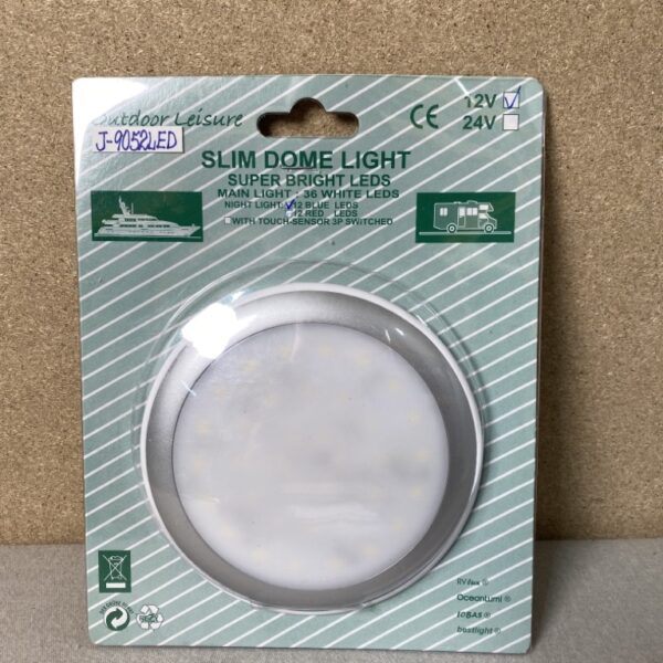 Alternative view of Outdoor Leisure LED SLIM DOME Light 12V