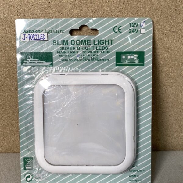 Outdoor Leisure LED SLIM DOME Light 12V weiß