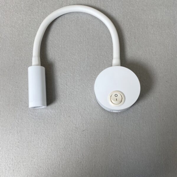 Alternative view of LED Lampe beweglich weiß mit USB 34,5cm