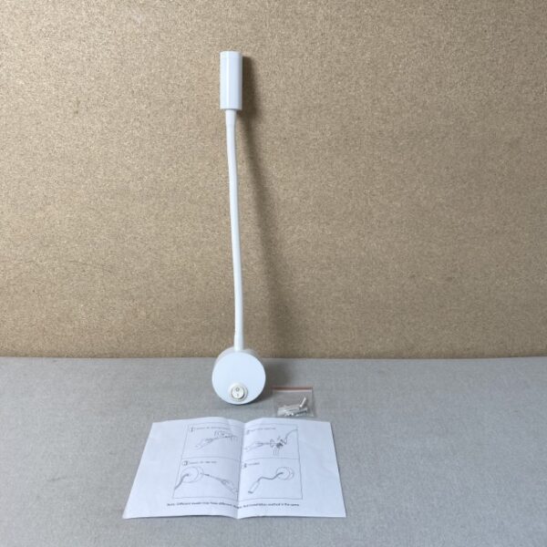 LED Lampe beweglich weiß mit USB 34,5cm