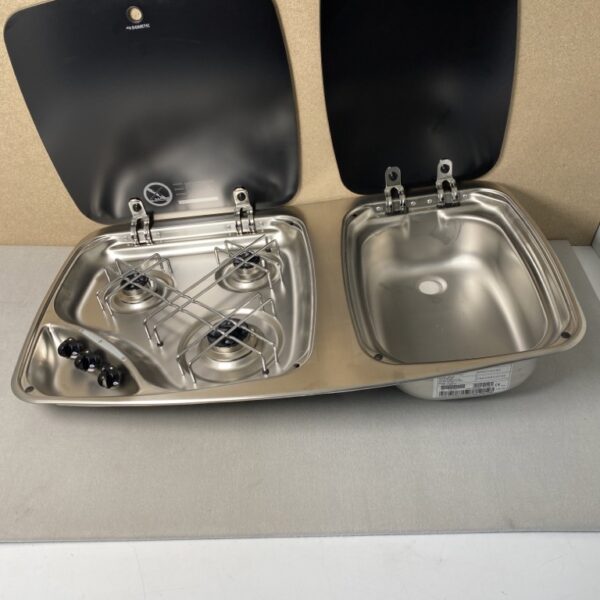 Dometic PI/7123 Kocher-Spülenkombination 3-flammig