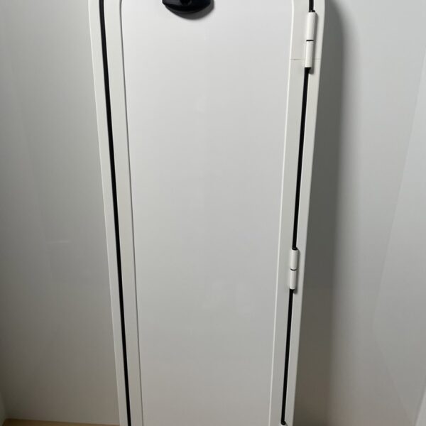 Klappenrahmen, Serviceklappe weiß, ca. 1100 x 360 mm Alu pulverbeschichtet