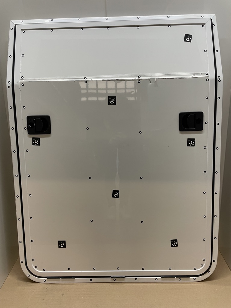 Garagenklappe Niesmann und Bischoff, weiß – Bild 2