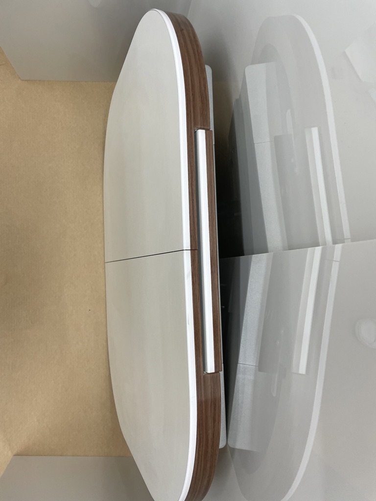 Tischplatte ausziehbar, weiß, Wohnmobil – Bild 4