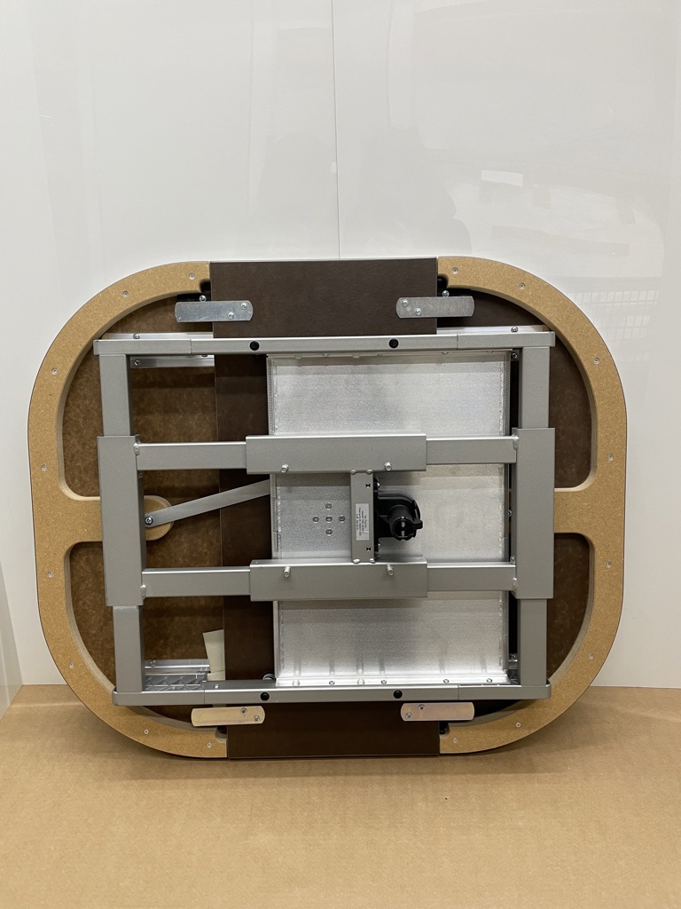 Tischplatte ausziehbar, weiß, Wohnmobil – Bild 5