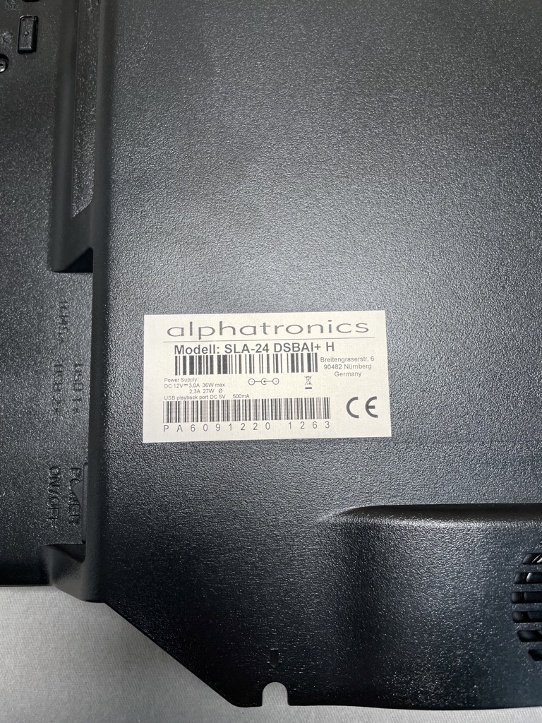 Alphatronics TV Modell: SLA-24 DSBAI + H mit DVB-S – Bild 5