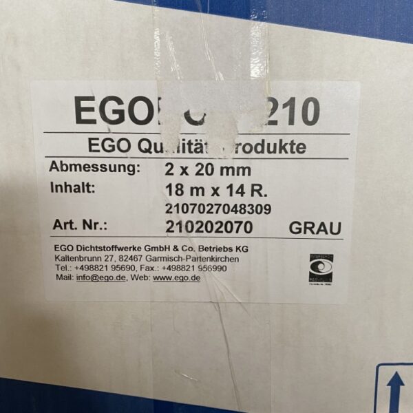 Alternative view of Dichtband Egobon 210 2x20mm 18m Rolle Art. Nr.: 210202070