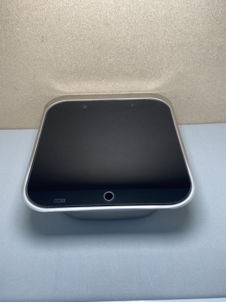 SMEV Waschbecken mit Glasabdeckung für Wohnmobil