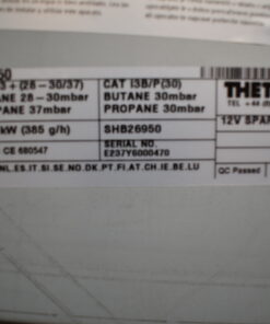 Thetford Gaskocher SHB26950 3-flammig