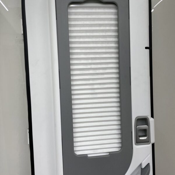 Aufbautür mit Rahmen Wohnmobil, weiß/grau