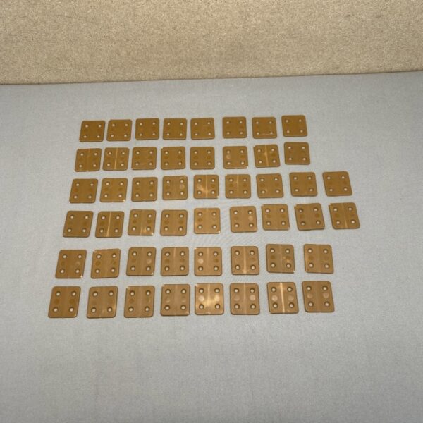 FaWo Möbelscharnier / Kunststoffscharnier 4x4,5 cm 50 Stück